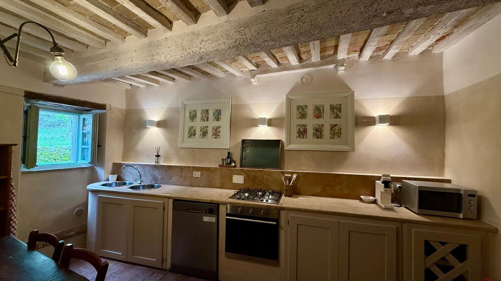 Casa Di Pietro In Vivo D'Orcia, Pool Villa Eksteriør bilde