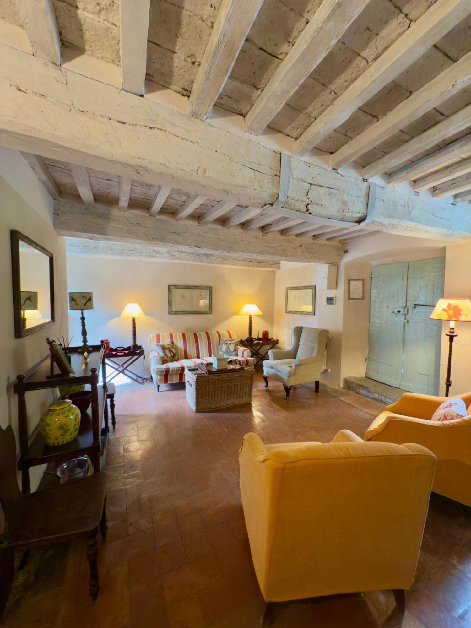 Casa Di Pietro In Vivo D'Orcia, Pool Villa Eksteriør bilde
