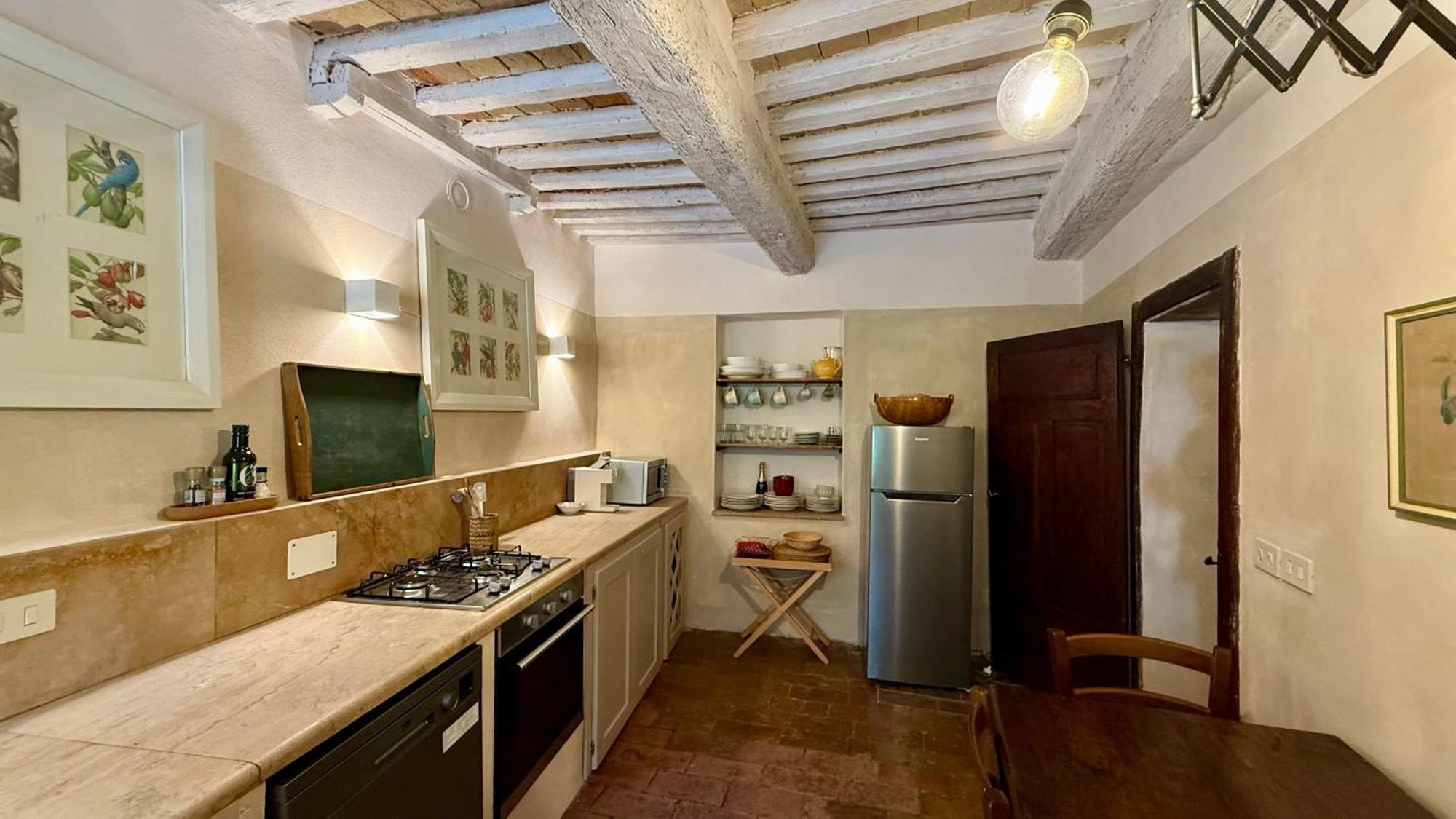 Casa Di Pietro In Vivo D'Orcia, Pool Villa Eksteriør bilde